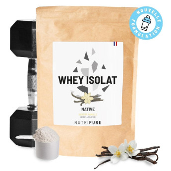whey vanille isolate 750g