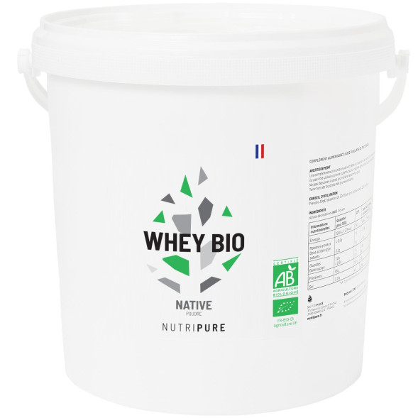 Whey Native Bio protéine de lactoserum en poudre de lait biologique