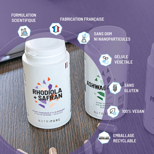 Complément Alimentaire LA ROYALE Safran 60 Gélules - Neuf, Boîte Originale
