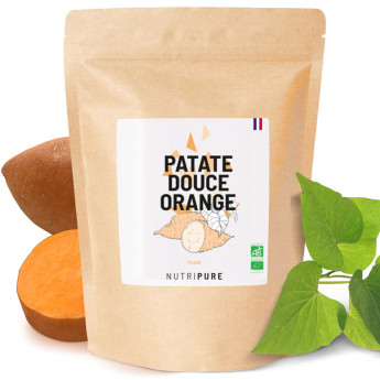 farine de patate douce orange