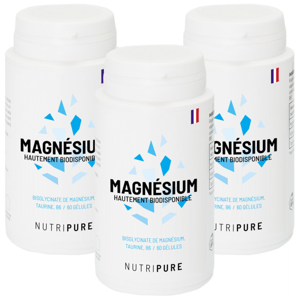 Magnésium Taurine B6 Nutripure – Une Formule Efficace pour la Santé Musculaire et la Récupération